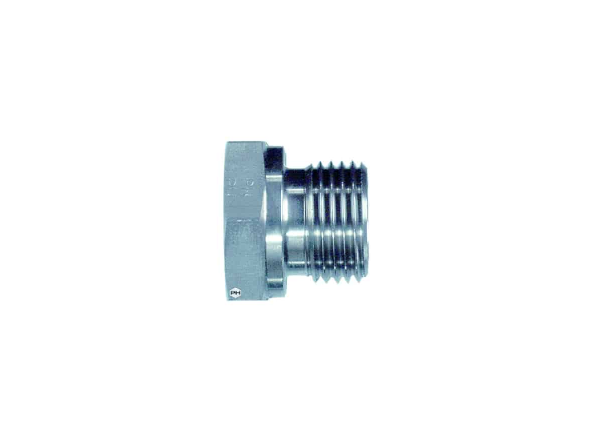 BSPP hexagonal head plug