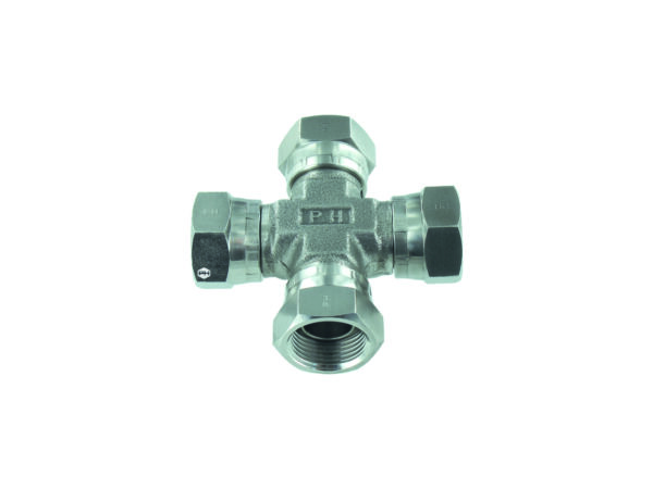 BSPP swivel female cross