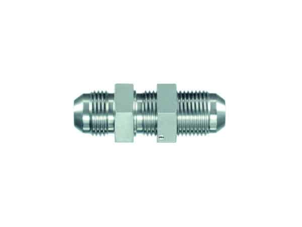 37° flare JIC – Straight bulkhead