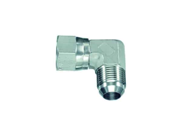 37° flare JIC swivel female to male 90° elbow