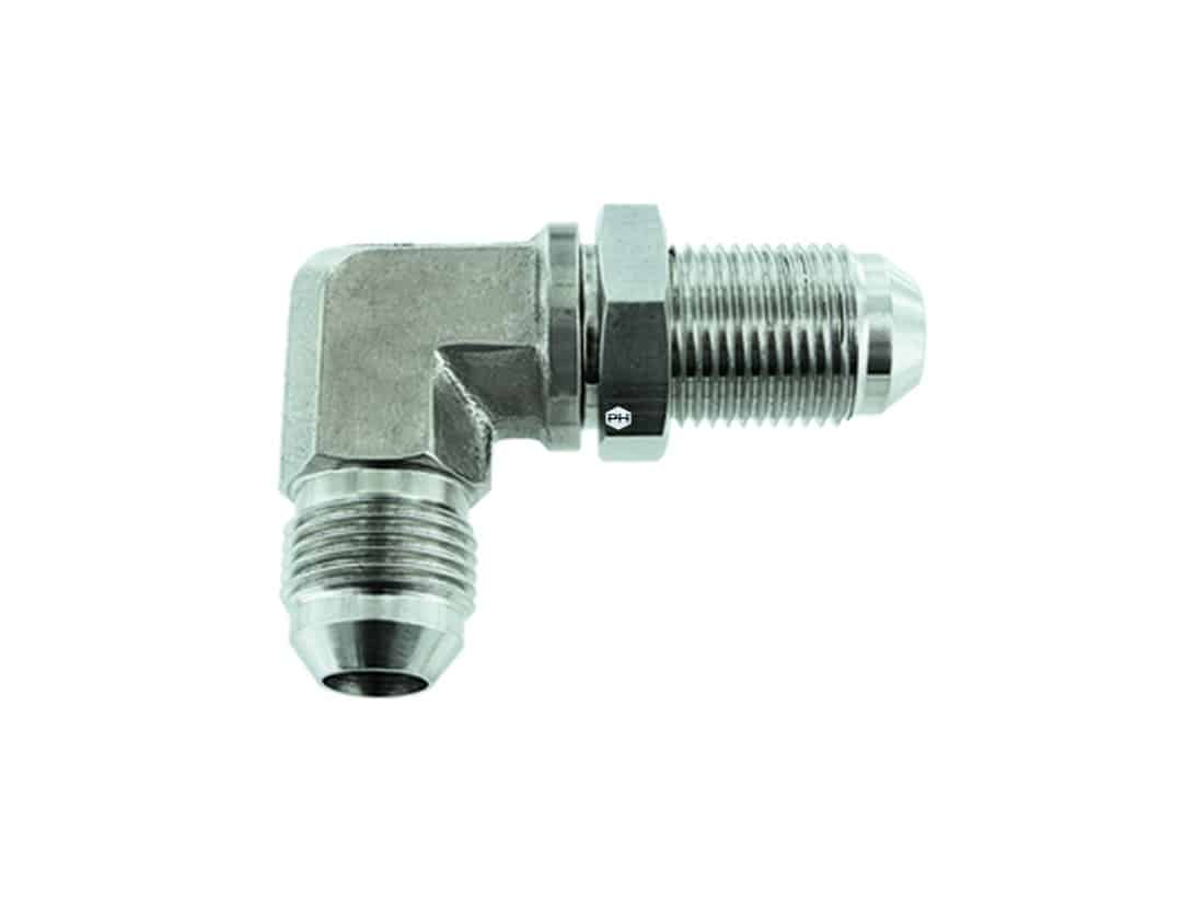 37° flare JIC – 90° bulkhead elbow