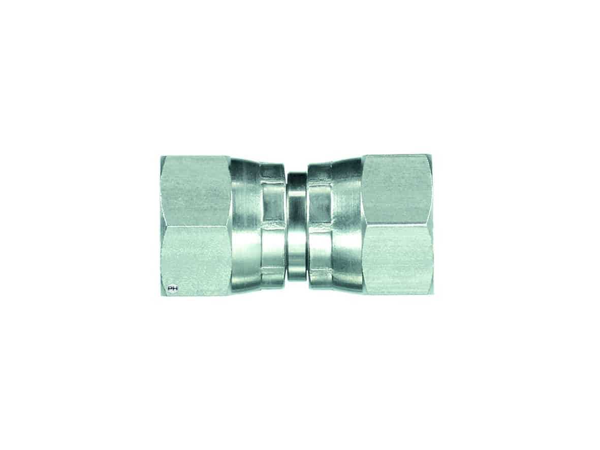37° flare JIC - Swivel female female straight