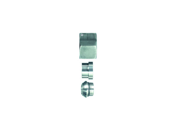 37 deg flare nut sleeve and adapter for 6L
