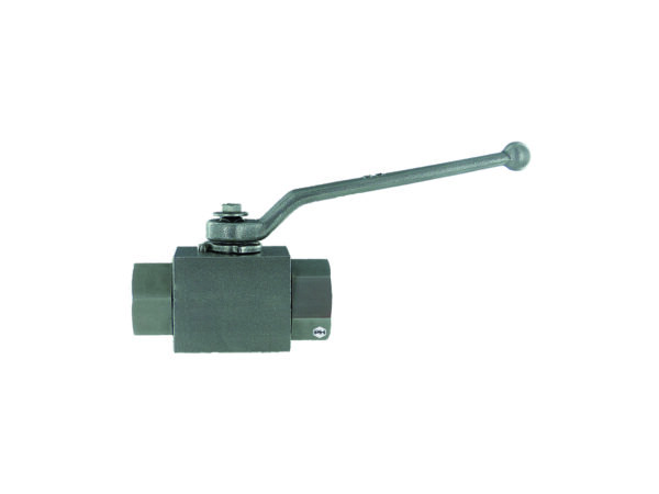 2-way high pressure lever operated ball valve