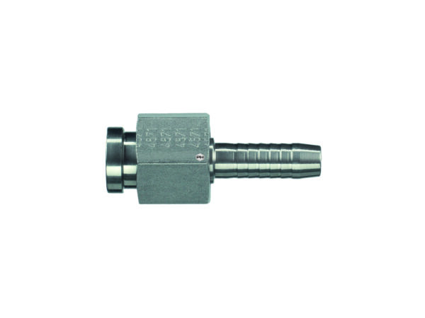 1 inch UNF ORFS female to 3/4 inch hydraulic hose insert