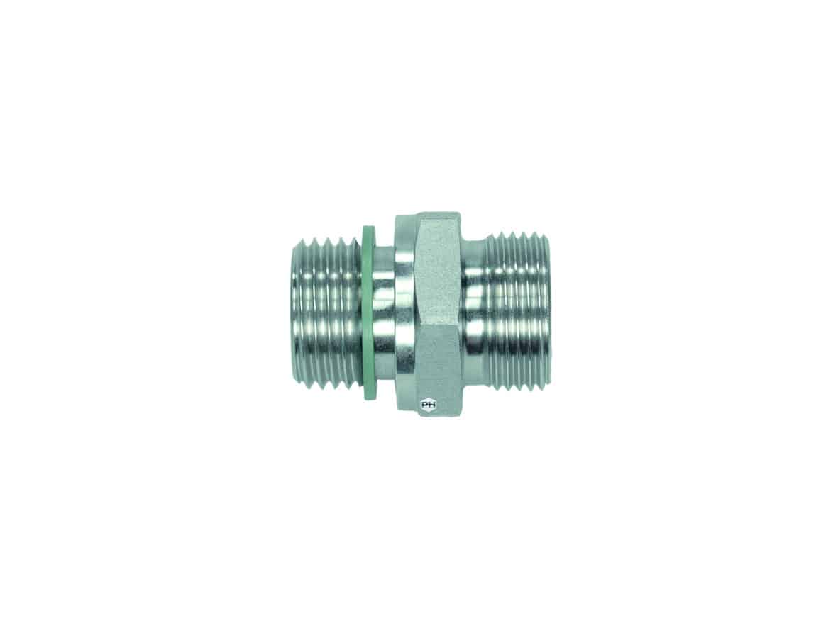 Male stud coupling to BSP parallel – captive seal body only