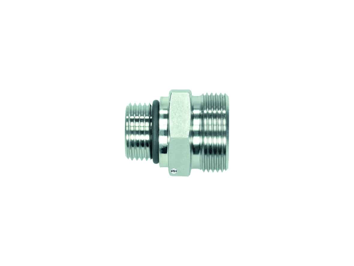 Male stud coupling to UNF body only
