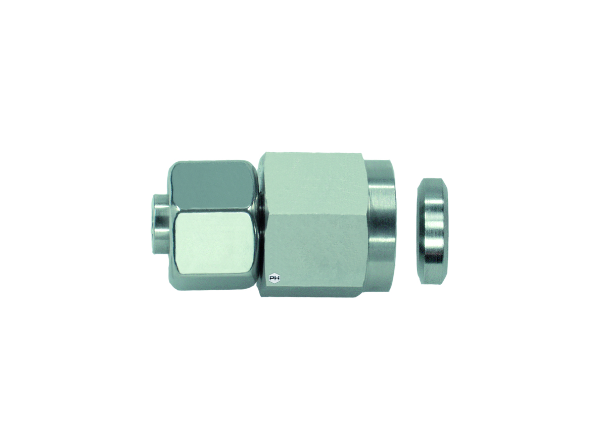 Adjustable BSP parallel female pressure gauge connector